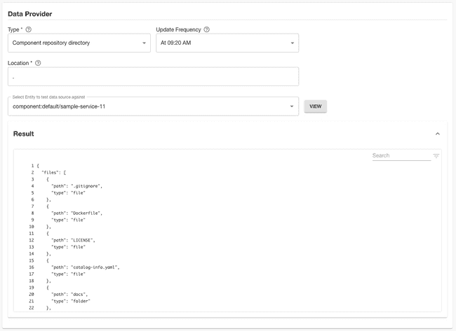 file list ds test results